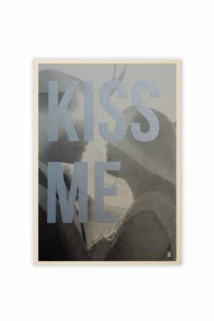 Affiche 'Kiss me' | CARTE KENCRE