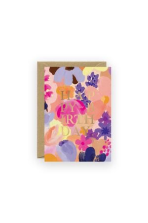 Carte 'Happy Birthday Flower Garden' | ALL THE WAYS TO SAY