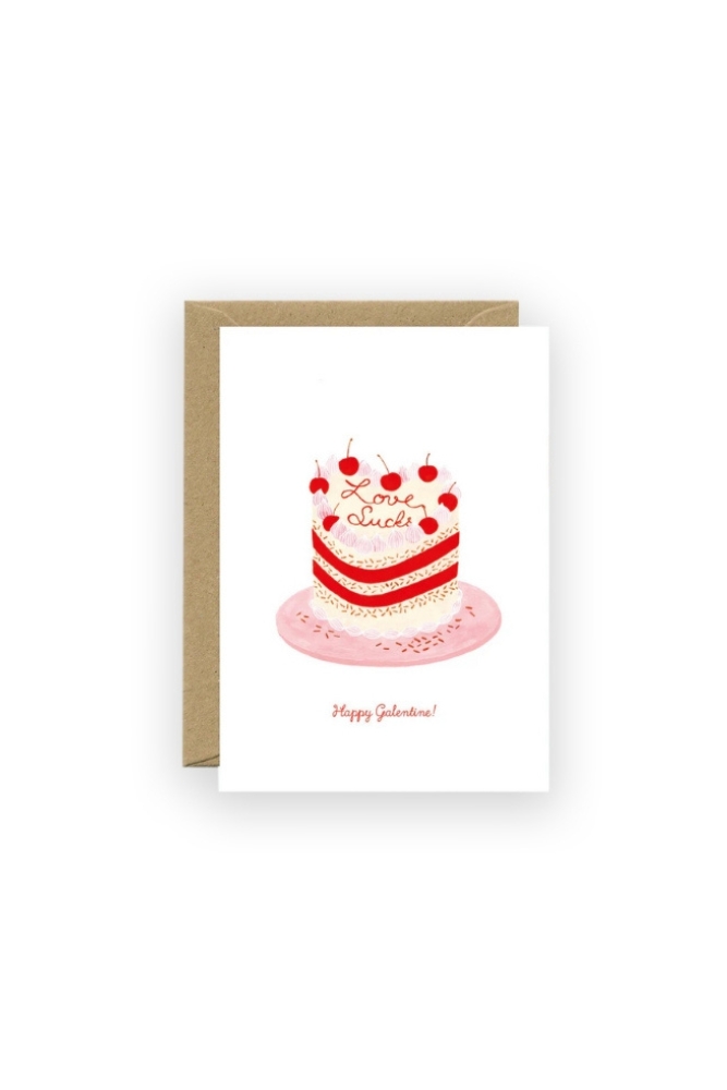 Carte 'Love Sucks Cake' | ALL THE WAYS TO SAY