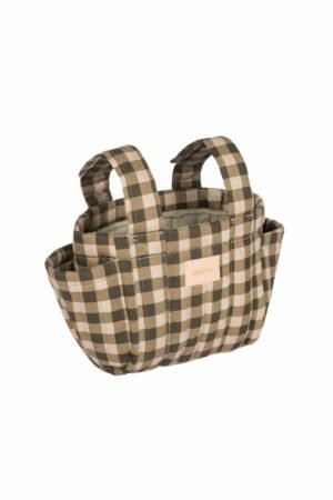 Organisateur de poussette 'Hyde Park' Green Checks | NOBODINOZ