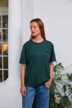 T-shirt d'allaitement 'P'allaite' Vert | TAJINEBANANE