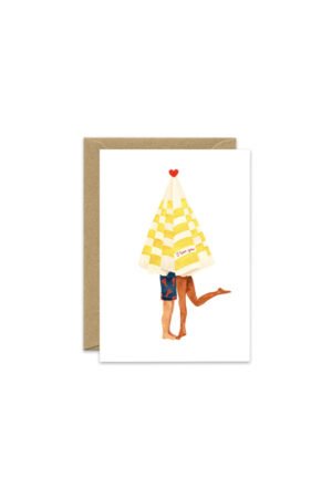 Carte 'Beach Umbrella' | ALL THE WAYS TO SAY