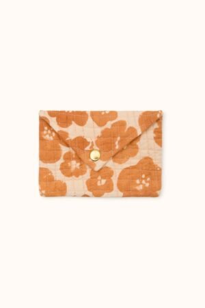 Petite enveloppe 'Ravi' Flora Bold Orange | APACHES COLLECTIONS
