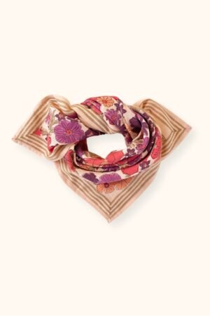 Petit foulard Manika 'Joy' Macadamia | APACHES COLLECTIONS