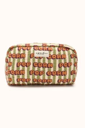 Grande Trousse 'Gayane' Pop Corn Olive | APACHES COLLECTIONS