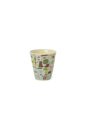 Petit Gobelet 'Wildlife' Menthe | RICE