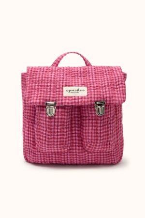 Sac à dos 'Suji' Khadi Fuchsia | APACHES COLLECTIONS