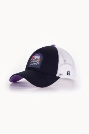 Casquette Motif 'Wave' 2 Navy | KULTE