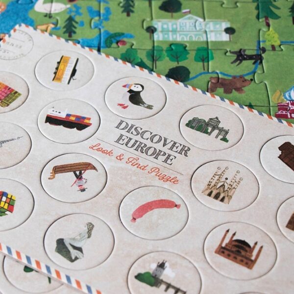 Puzzle enfant 'Discover Europe' | LONDJI