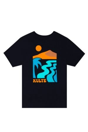 Tee-Shirt 'Playa' Black | KULTE