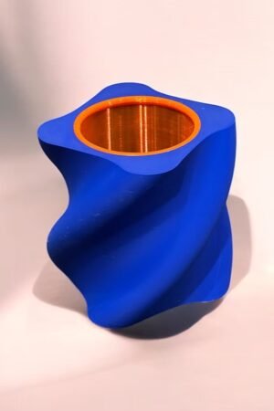 Vase 'Sway' Electric Blue | PINK STORIES
