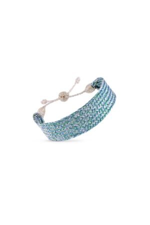 Bracelet 'Maxi Ania' n°1 Gold & Silver Cactus Green | MAAŸAZ