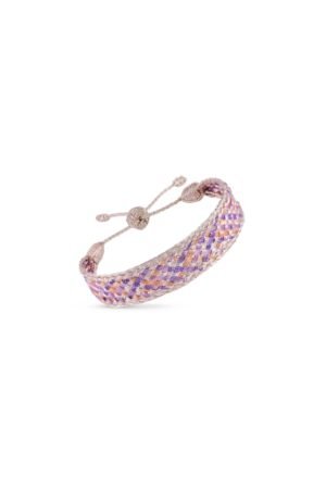 Bracelet 'Maxi Box' nº2 Rose Gold Amethyst | MAAŸAZ