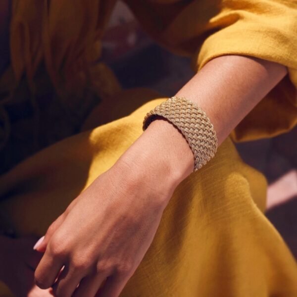 Bracelet 'Maxi Diyah' Rose Gold | MAAŸAZ
