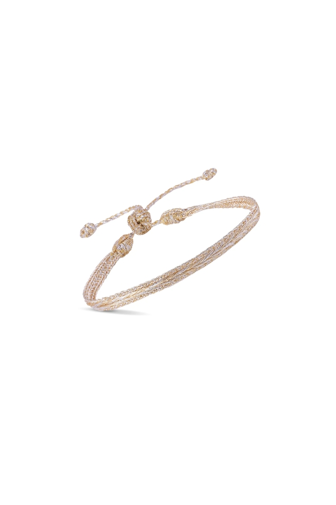 Bracelet 'Mini Arrow' Gold et Silver | MAAŸAZ