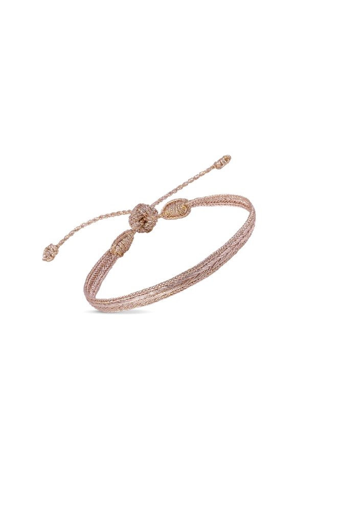 Bracelet 'Mini Arrow' Rose Gold | MAAŸAZ