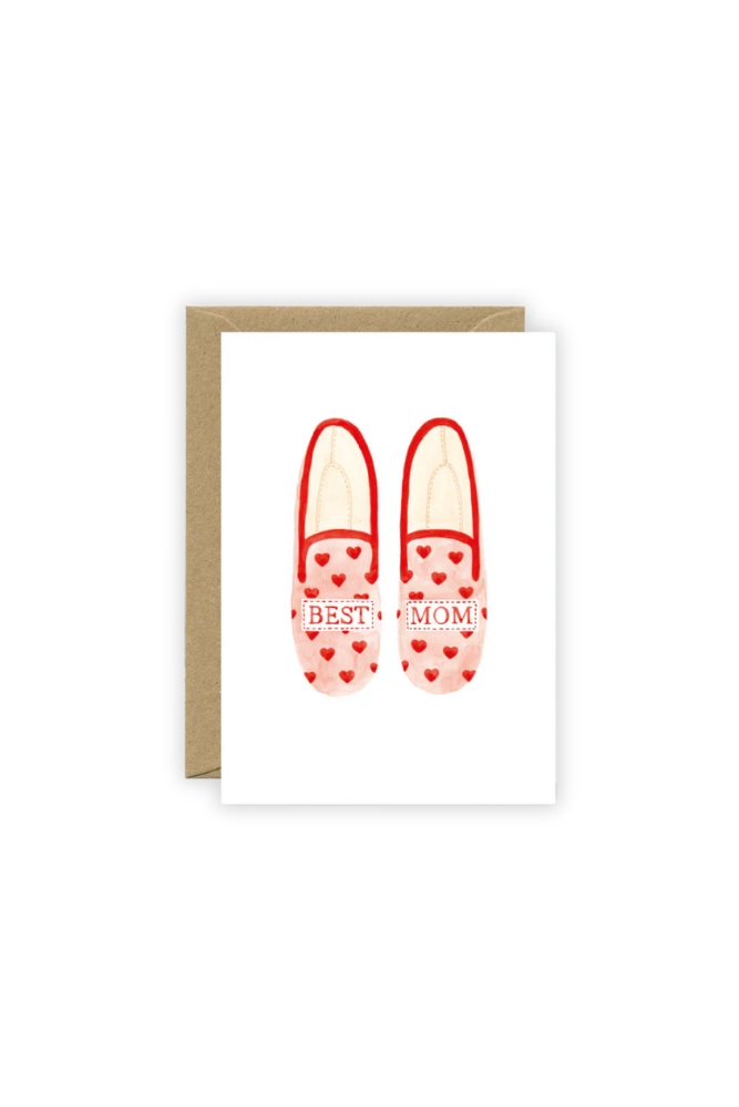 Carte 'Best Mum Slippers' | ALL THE WAYS TO SAY
