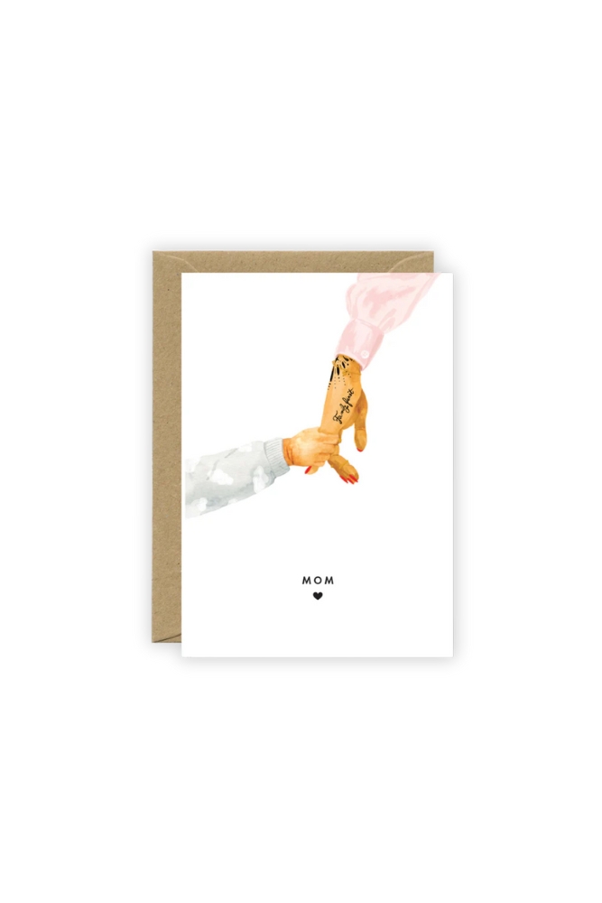 Carte 'Mom and Baby Hand' | ALL THE WAYS TO SAY