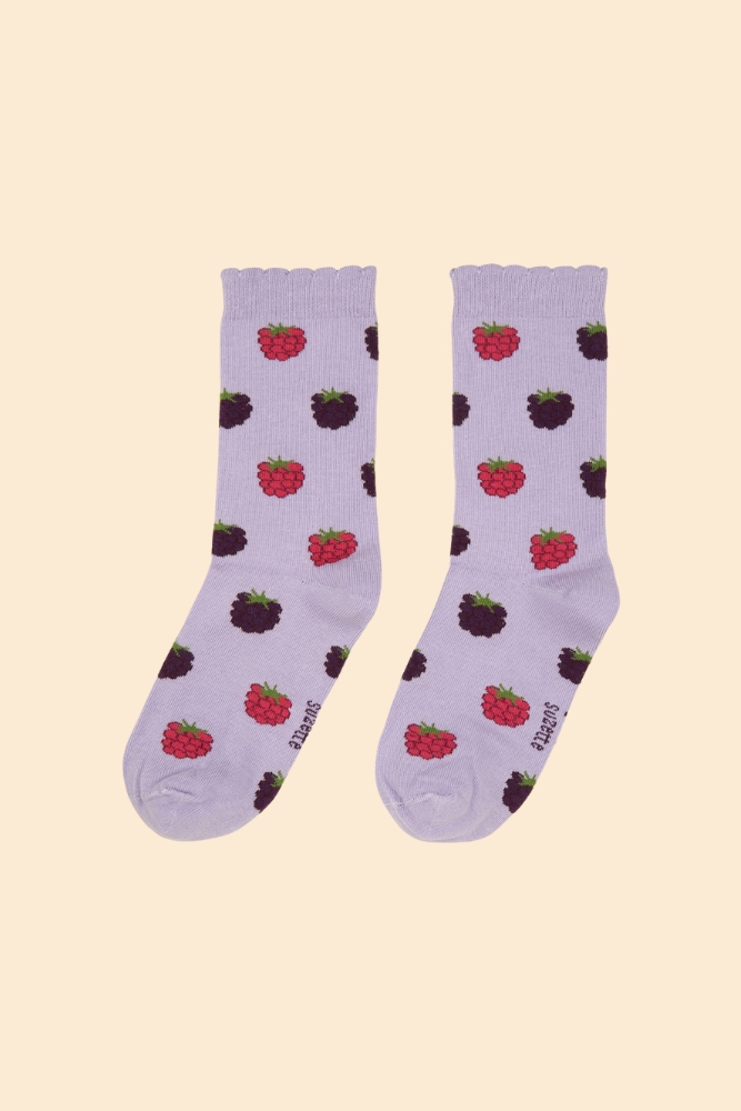 Chaussettes Fruits Rouges | COUCOU SUZETTE