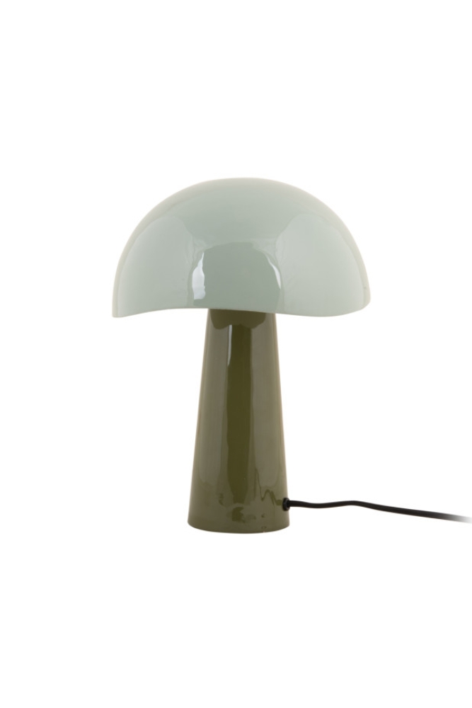 Lampe 'Grato' Vert Jungle et Jade Grisé | PRESENT TIME