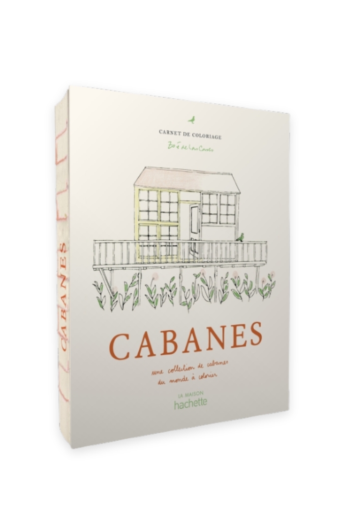 Carnet 'Cabanes' - Zoé De Las Cases | HACHETTE