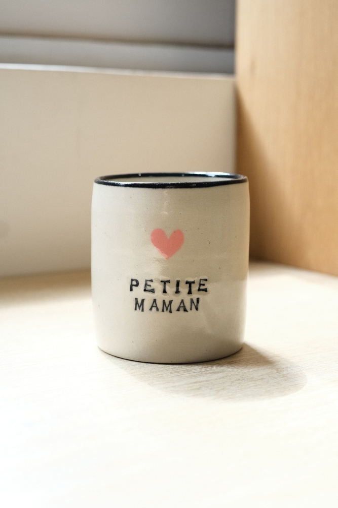 Tasse 'Messagère' Petite maman | 1100 DEGRES
