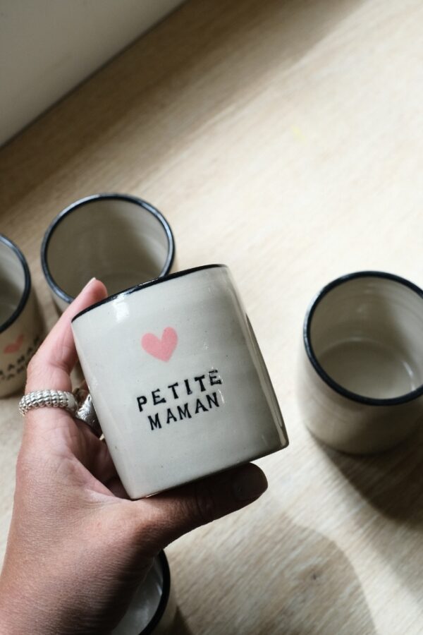 Tasse 'Messagère' Petite maman | 1100 DEGRES