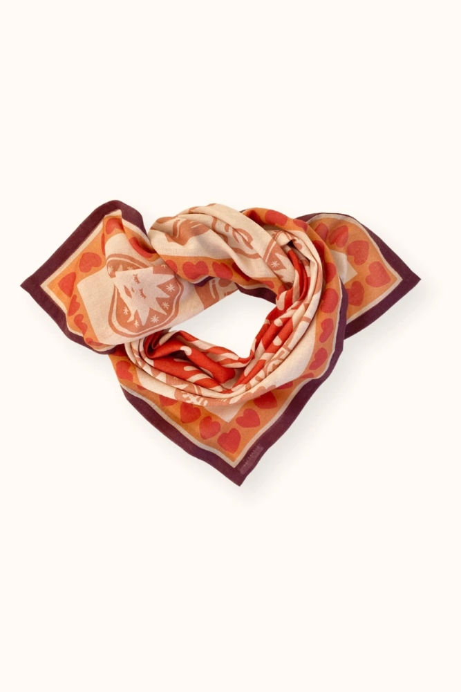 Foulard Mamavida 'Mummy' Fire | APACHES COLLECTIONS