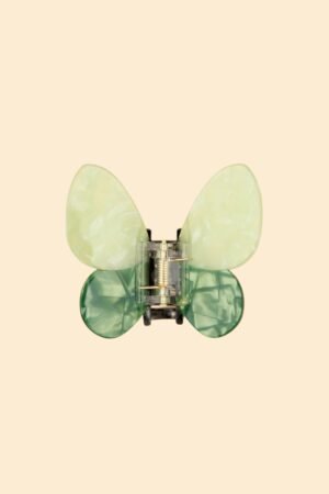 Pince à cheveux Papillon Vert | COUCOU SUZETTE