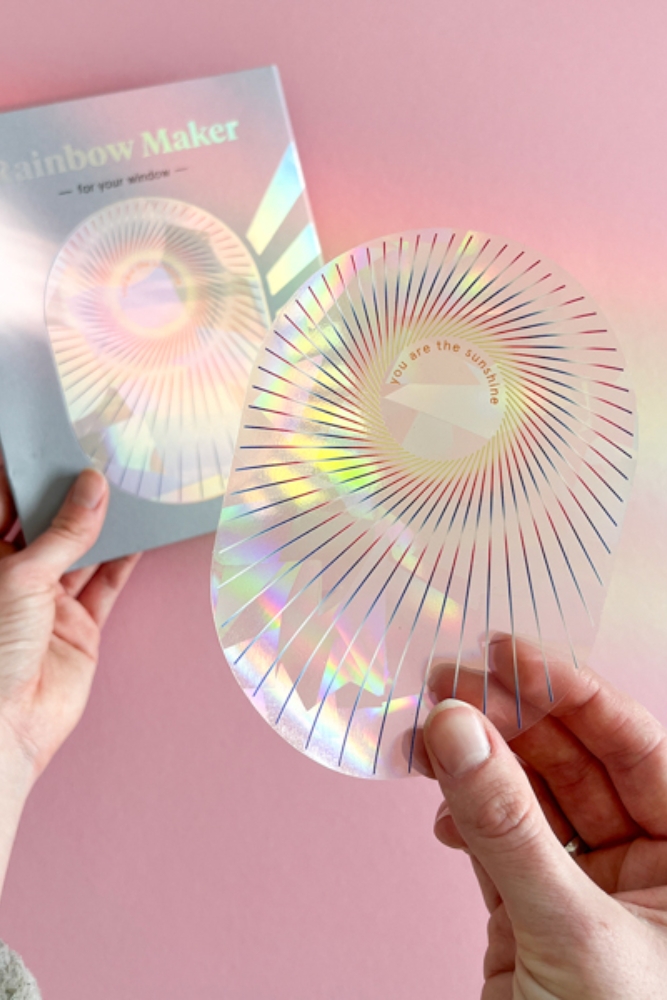 Sticker créateur d'arc-en-ciel 'You are the sunshine' | BOTANOPIA
