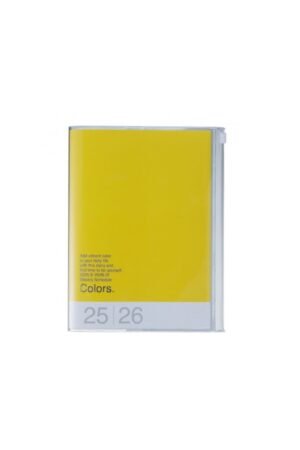 Agenda 2025-2026 A5 'Colors' Yellow | MARK'S