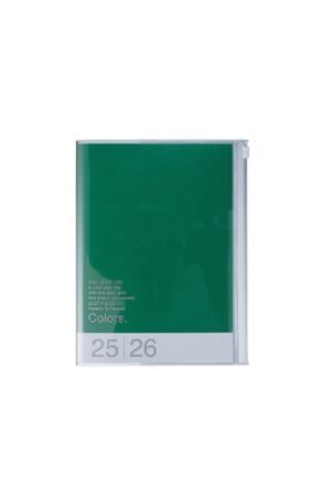 Agenda 2025-2026 A5 'Colors' Green | MARK'S