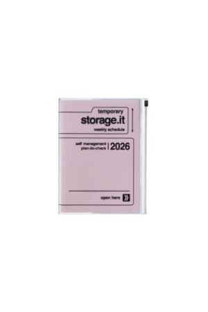 Agenda 2025-2026 A6 'Storage' Pink | MARK'S
