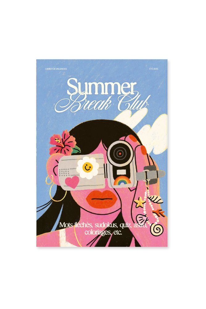 Cahier de vacances 'Summer Break Club' été 2025 | NO PROCRASTINATION CLUB
