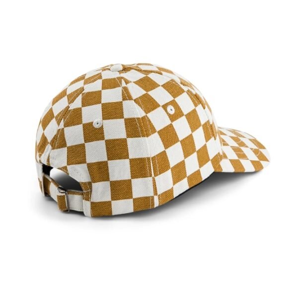 Casquette 'Damier' Caramel 2025 | ROSE IN APRIL X 23 DEGRÉS