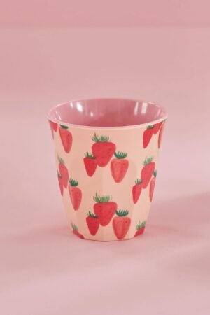 Gobelet 'Strawberry' Rose | RICE