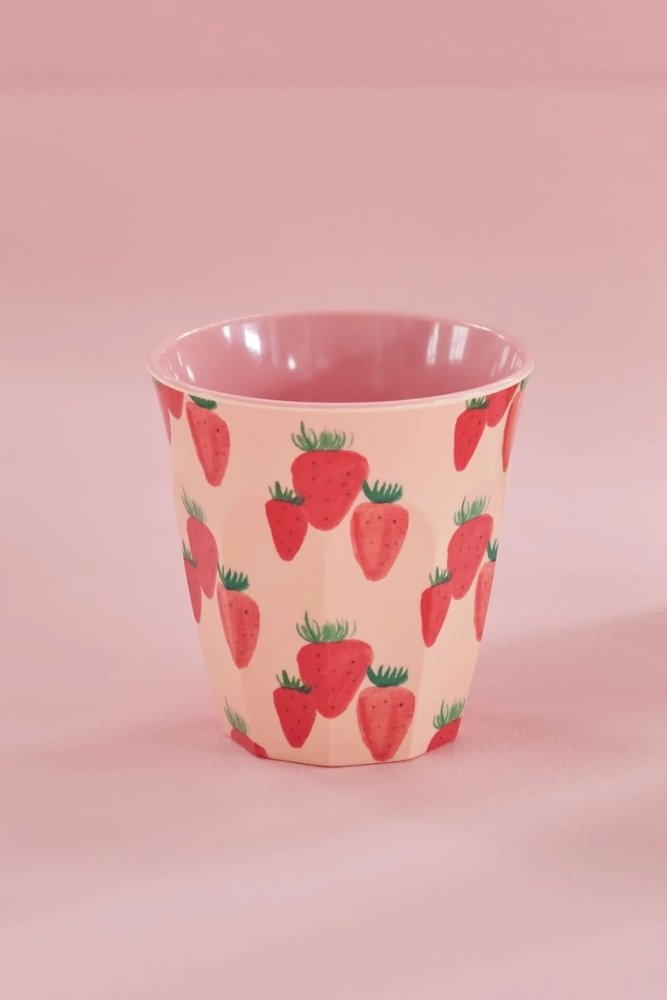 Gobelet 'Strawberry' Rose | RICE