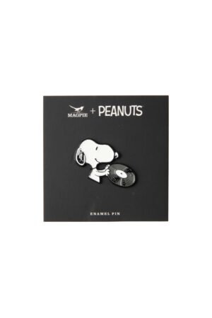 Pin's Snoopy 'Music Is Life' Records | PEANUTS X MAGPIE