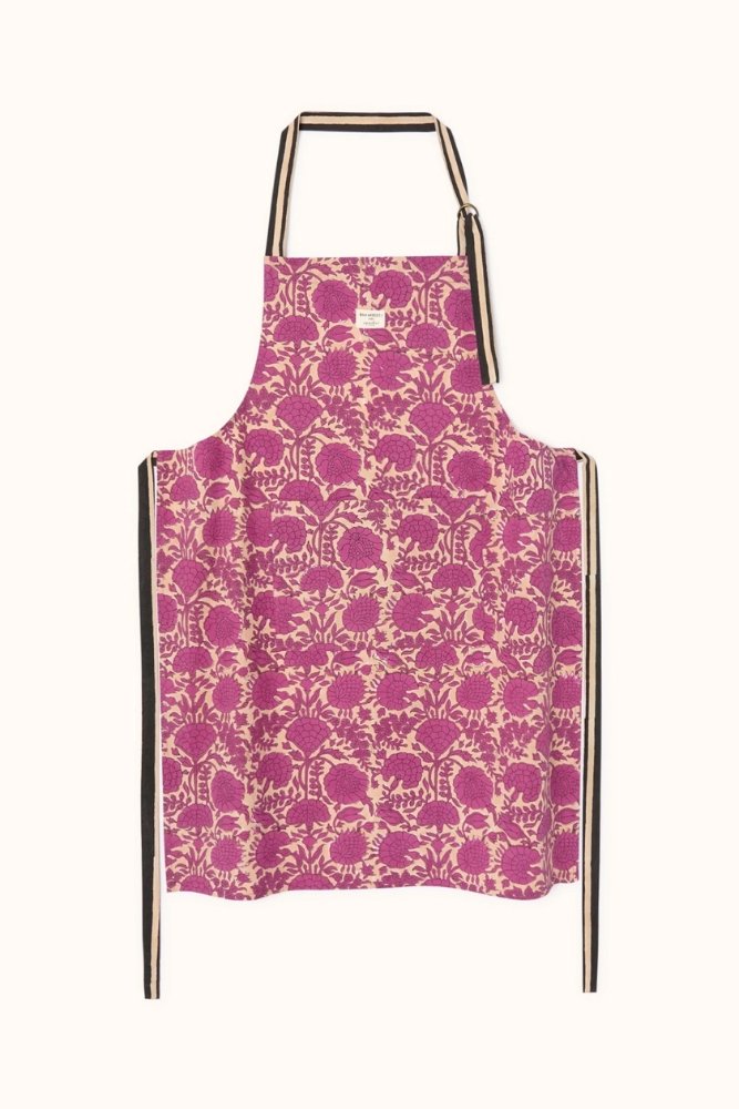Tablier 'Dahl' Pallavi Fuchsia | APACHES COLLECTIONS