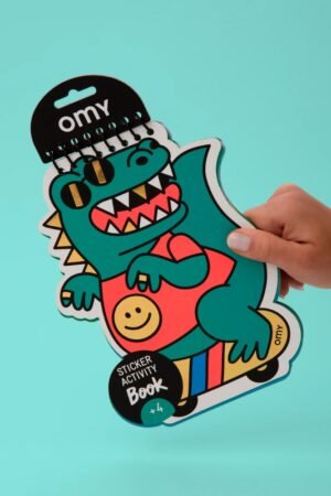 Carnet d'activités Stickers 'Dinos' | OMY