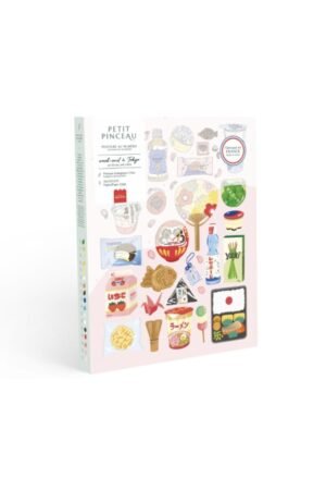 Kit peinture au numéro Petit Pinceau 'Week-end à Tokyo' | LA PETITE ÉPICERIE
