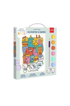 Kit peinture au numéro Petit Pinceau Kids 'Fun Gang' | LA PETITE ÉPICERIE