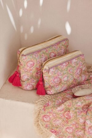 Pochette 'Teiki' Yellow Capri Cove | LOUISE MISHA