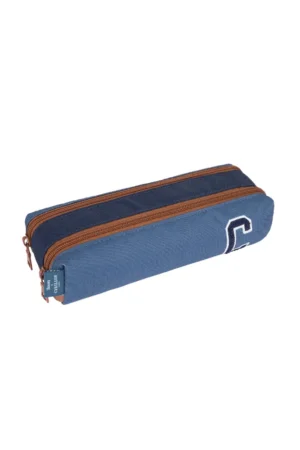 Trousse double 'Clément' Bleue | TANN'S X CYRILLUS
