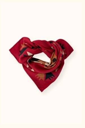 Petit foulard Manika 'Rajah' Fire | APACHES COLLECTIONS