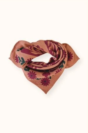 Petit foulard Manika 'Rita' Rust | APACHES COLLECTIONS