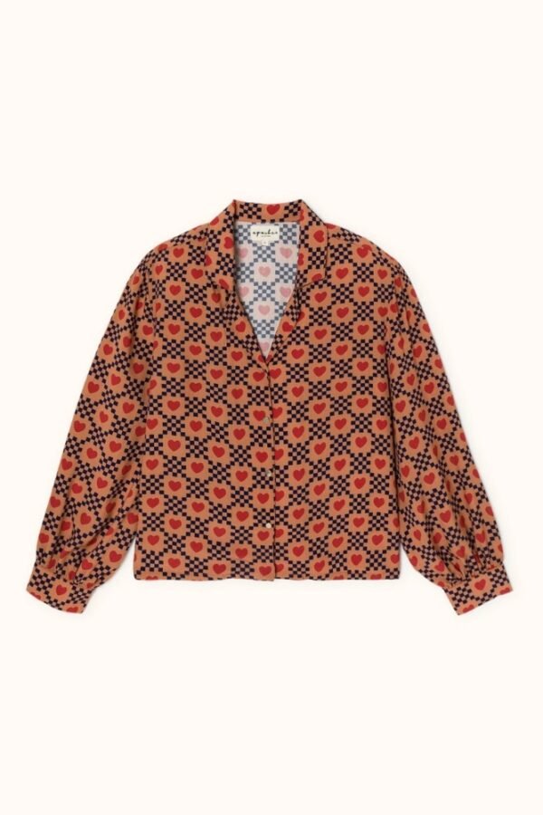 Blouse 'Balaji' Amor Rust | APACHES COLLECTIONS