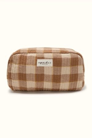 Grande Trousse 'Gayane' Khadi Caramel | APACHES COLLECTIONS