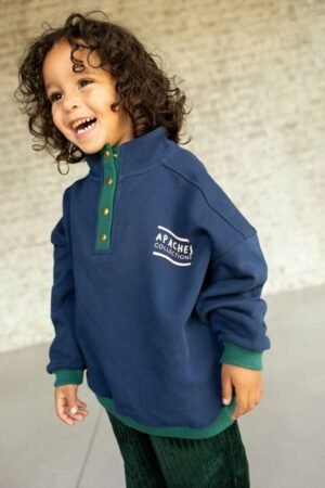 Sweat 'Luz' Apaches Navy | APACHES COLLECTIONS