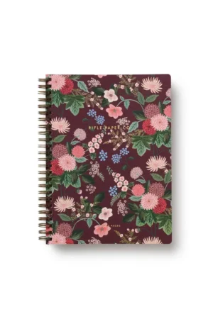 Cahier à spirales 'Dahlia' | RIFLE PAPER CO